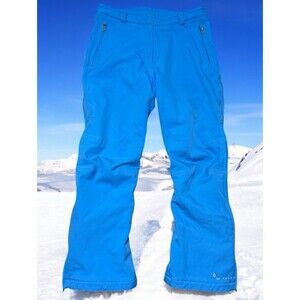 Volkl Women’s Size 14 Snowboard Ski Pants Blue Insulated Waterproof **Read